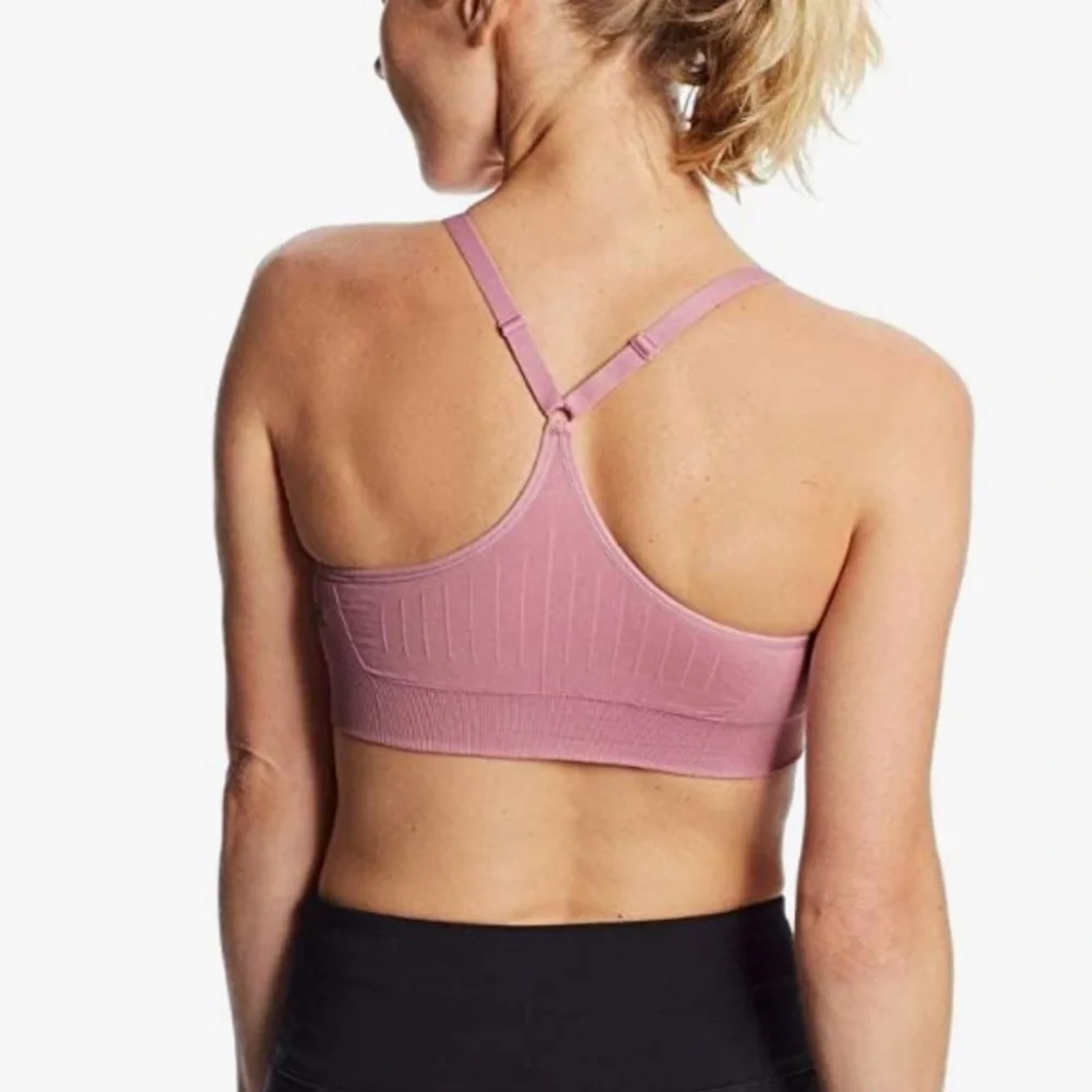 Champion c9 Seamless Sports Bra - XS - Peach/Pink - Picture 2 of 9